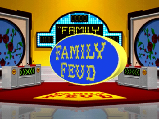 Family Feud title screen for 3DO